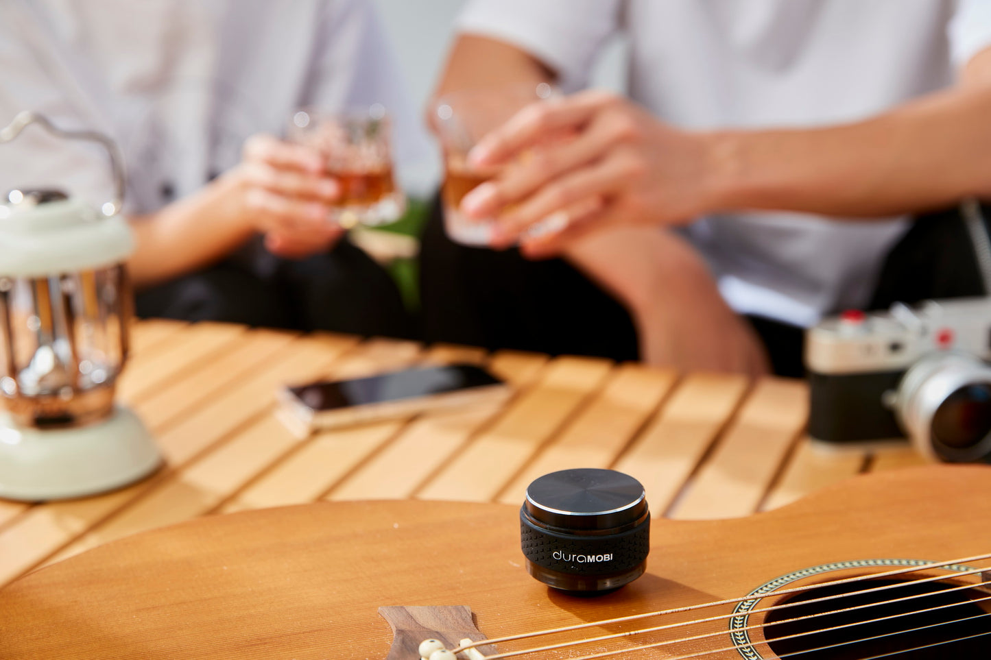Duramobi Bone Conduction Speaker, 2025 Upgraded Humbird Speaker, Wireless Portable Speaker, Mini Wireless RGB Speaker Stereo Bass Sound, IP54 Creative Portable Speaker for Outdoor,Home